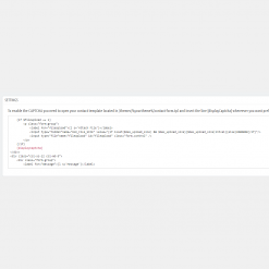  Contact Capture - schützen Sie Ihr Kontaktform Modul 