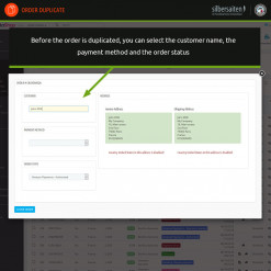 OrderDuplicator -  clonar y eliminar pedido existente Prestashop Módulo