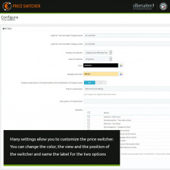 Price Switcher - Cambiador de precios b2b-b2c Prestashop Módulo