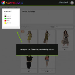 Color Features - Eigenschaften - um Farben erweitert Modul Prestashop Modul