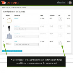 Cart Loader – Preselected Carts for Product Collections Prestashop Module