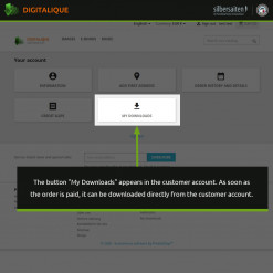 Digitalique - The Best Module for Downloadable Products Prestashop Module