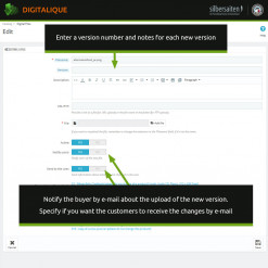 Modulo Digitalique - amministrazione di prodotti virtuali Prestashop Modulo