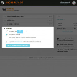 Payment by Invoice for Prestashop