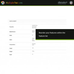 Multiple Features - Module pour Prestashop