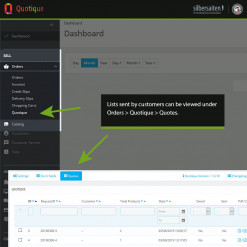 Quotique - Creare richieste di preventivo Prestashop Modulo