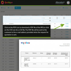 Quotique - Angebotsanfragen erstellen Prestashop Modul