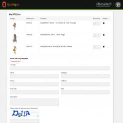 Quotique - Request for Quotation Prestashop Module