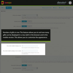 Darique - gift products in your cart Prestashop Module