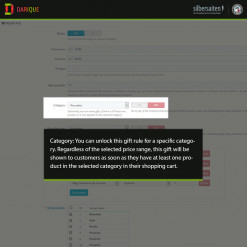Darique - Gratisartikel im Warenkorb Prestashop Modul