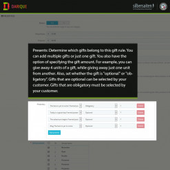 Darique - gift products in your cart Prestashop Module