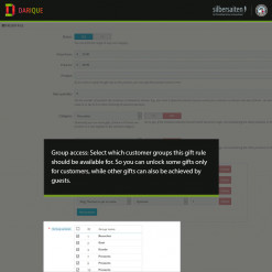 Darique - Gratisartikel im Warenkorb Prestashop Modul