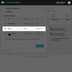 Pickup Payment Prestashop Module