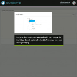 Article deposit (bottle, crate etc.) Prestashop Module