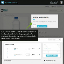 Depozyt artykułu (butelka, skrzynka itp.) Prestashop Moduł