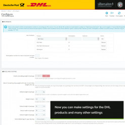 DHL Business Portal connector + Deutsche Post Prestashop Módulo