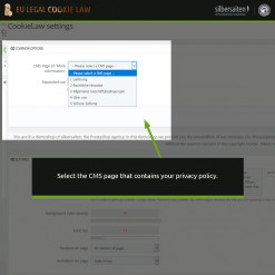 Cookie Law Prestashop Modul