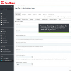 Kaufland Connector Prestashop Module