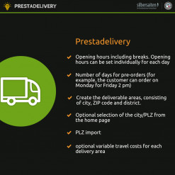 Prestadelivery - Modul für Kurrier- und Lieferdienste