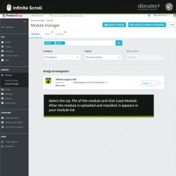 Infinite Scroll Prestashop Module