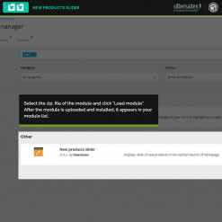 New Products Slider Prestashop Modul