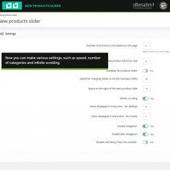New Products Slider Prestashop Módulo