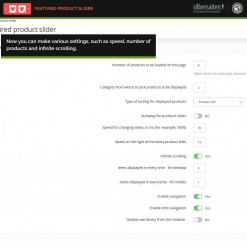 Featured Products Slider Prestashop Módulo