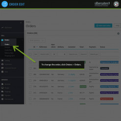 Order Edit – Modify Existing Order