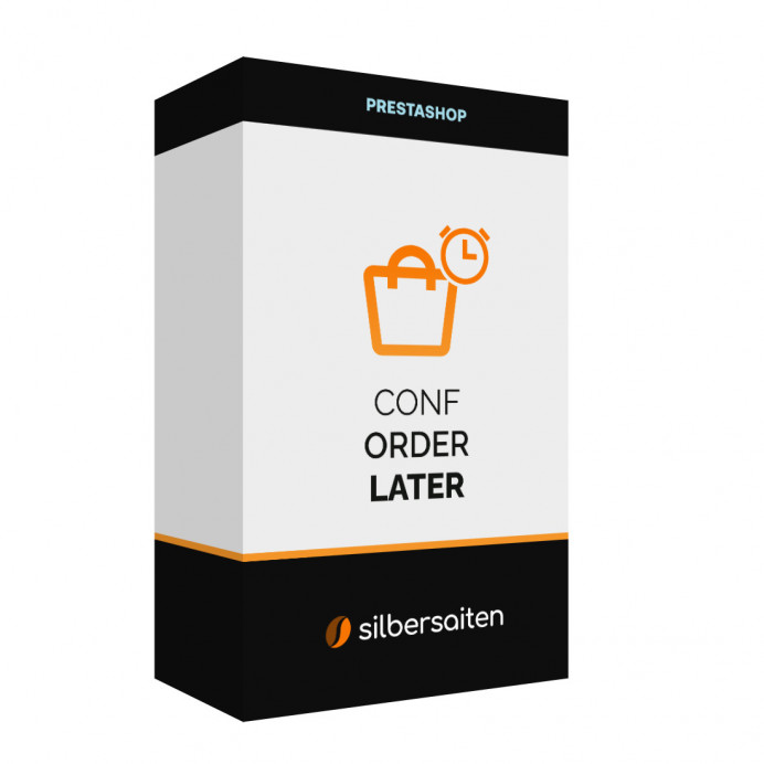 ConfOrderLater - Conferma ordine manuale Prestashop Modulo