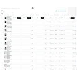 SBS Product Grid Editor